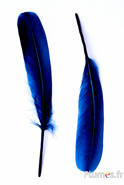 Cygne Soie - 25-30 cm - bleu nuit
